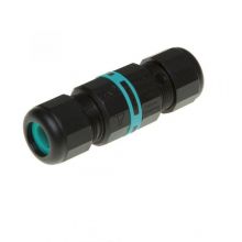 ZŁączka liniowa skręcana 3 torowa IP68 średnica kabla d7-12 mm